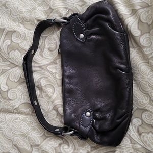 Juicy couture black leather purse